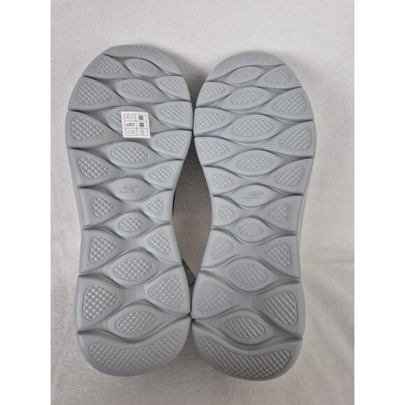 Skechers Men's US 12 Wide Fit Go Walk Flex No Hands Navy Slip-in Sneakers - Picture 12 of 12